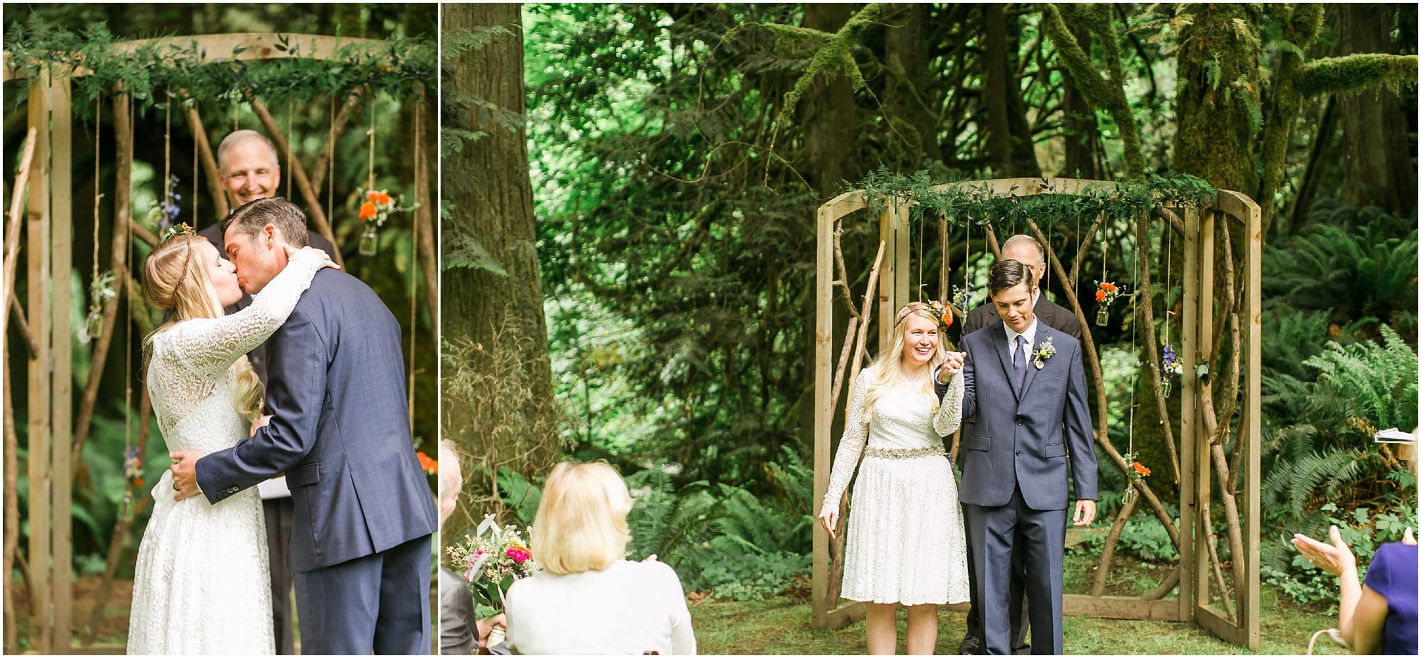 treehouse point elopement, elopement photographer, tree house point, tree house elopement, eclectic wedding, forest wedding
