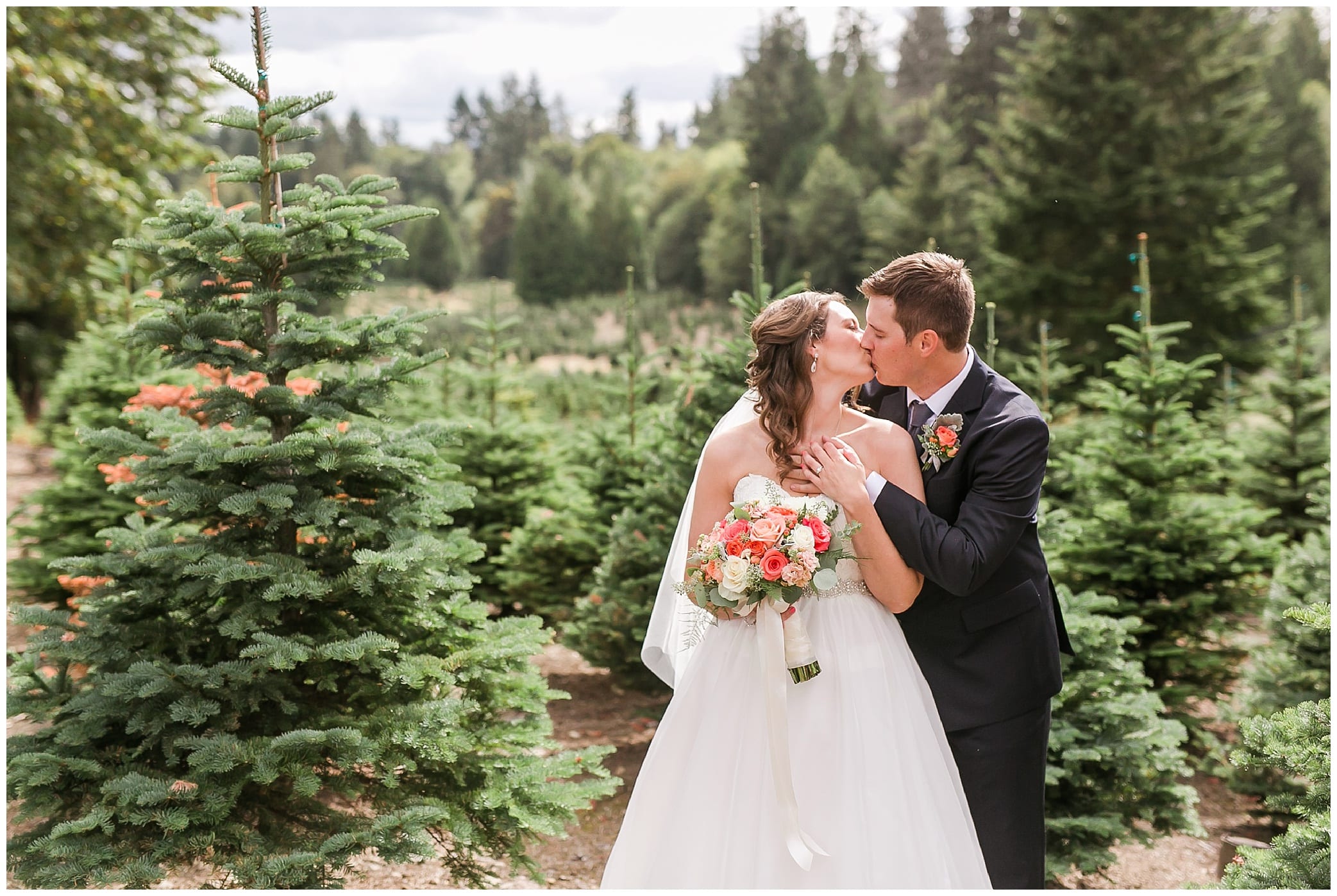 trinity tree farm wedding, tree farm wedding, rustic seattle wedding