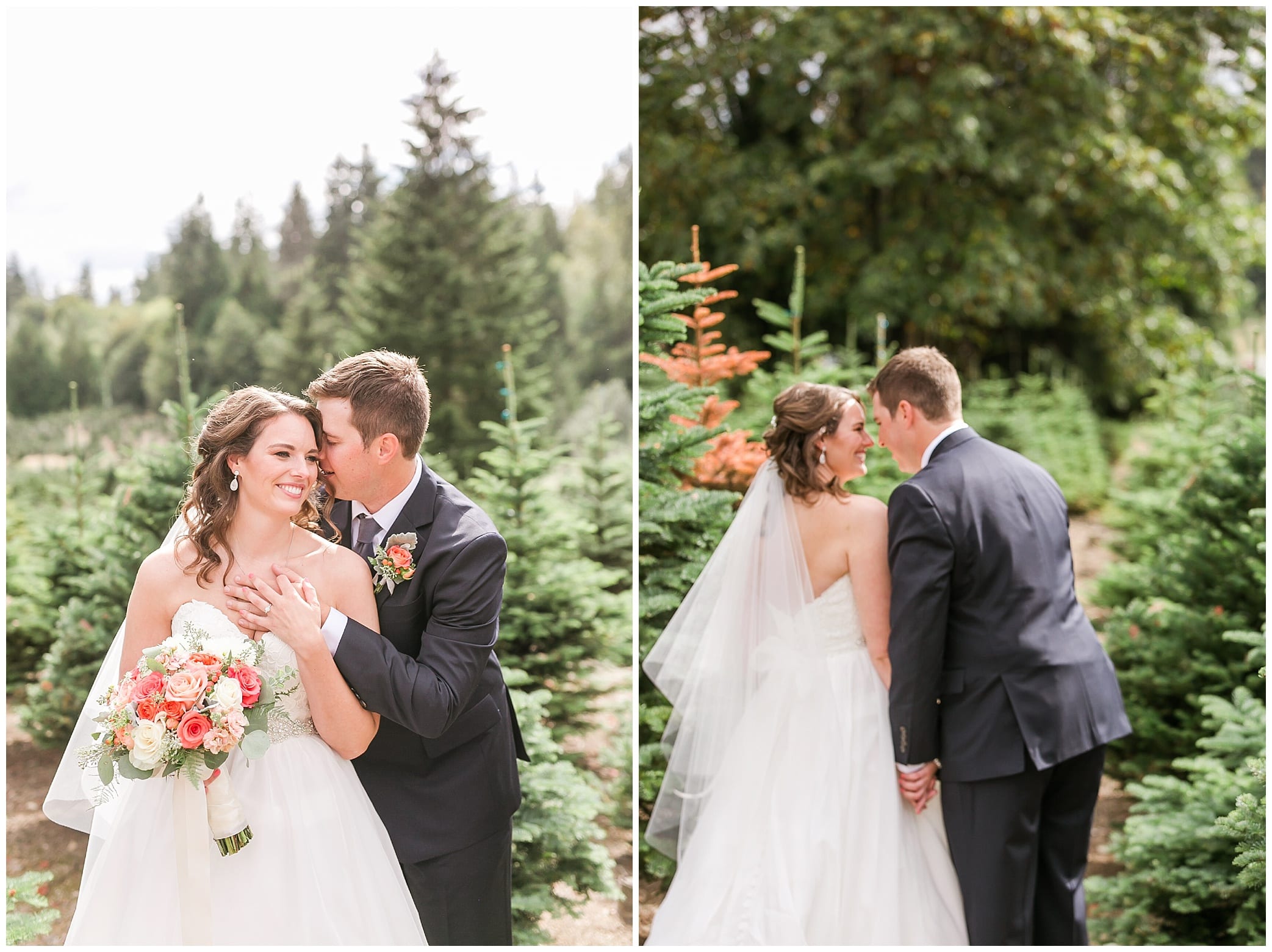 trinity tree farm wedding, tree farm wedding, rustic seattle wedding