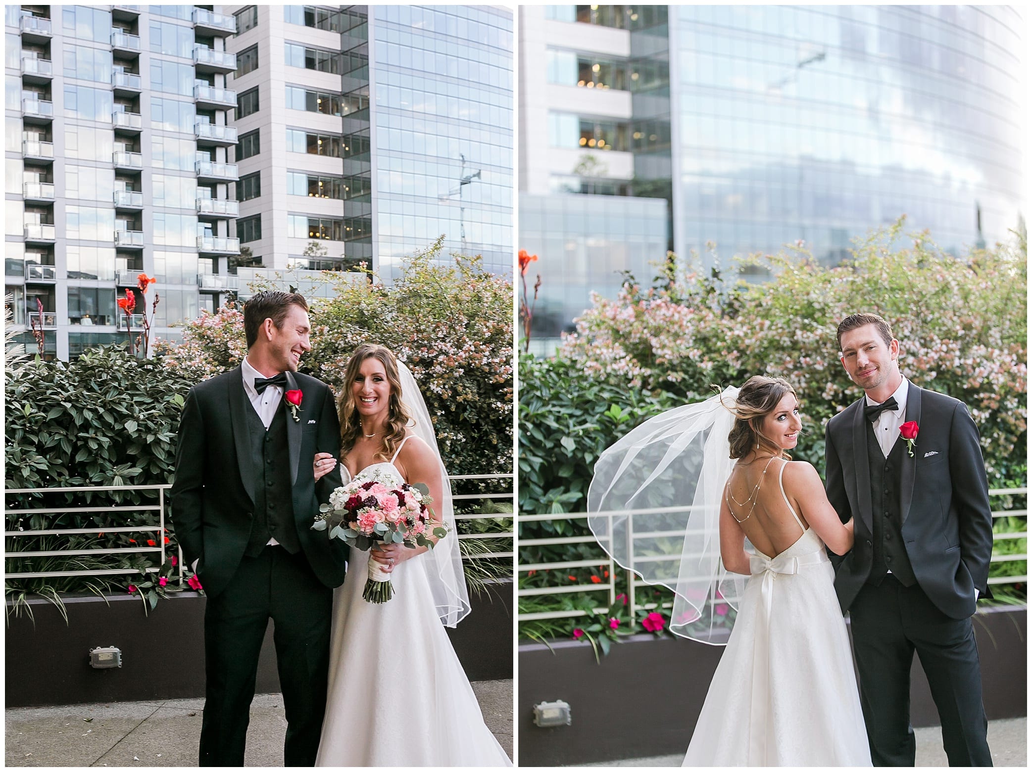 pan pacific hotel wedding, seattle wedding, seattle wedding photographer