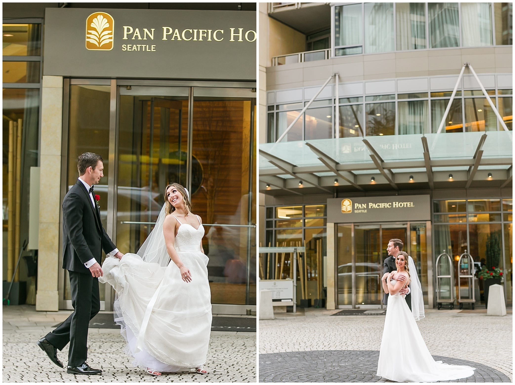 pan pacific hotel wedding, seattle wedding, seattle wedding photographer