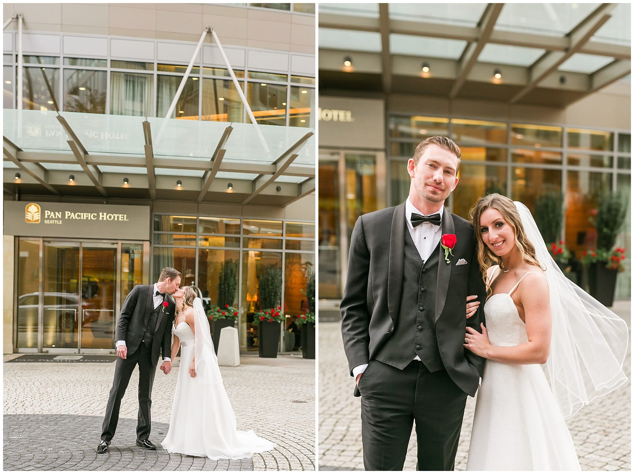 pan pacific hotel wedding, seattle wedding, seattle wedding photographer